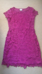 Photo of pink lace dress